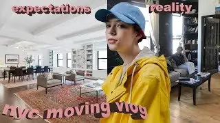MOVING TO AN NYC APARTMENT SIGHT UNSEEN | New York City Moving Vlog