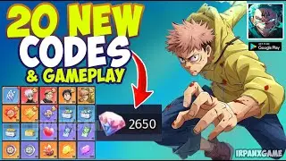 Jujutsu Kaisen Mobile!! Gameplay & All 20 Gift Codes  | Game Android & iOS - Jujutsu: Culling Game