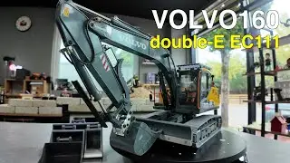 Двухъярусный экскаватор Ec160 (E111) Гидравлический экскаватор 1 год Использование~ #volvo160 #toyrc