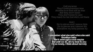 Peter & Gordon + I Go To Pieces + Lyrics / HD