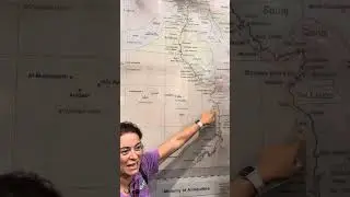 Gate 1 Tour Guide Outlines on Map Egypt Tour Ahead