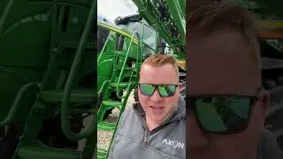 Alliance VF Flotation Tires on a JD412R Sprayer at P&K Midwest in Waterloo, IA