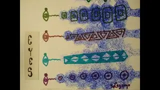 43-ONE RUBBER STAMP DIFFERENT PATHS, markers and a word- 