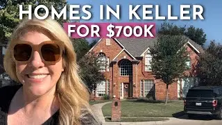 HOMES IN KELLER, TEXAS FOR $700K! | What 700k gets you in Texas 2023