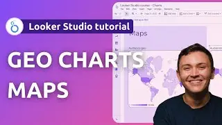 Как создавать геодиаграммы в Looker Studio | Пример Google Analytics (2025)