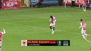Goal: Al-Amin Kazeem (vs UCC 20/07/2025)