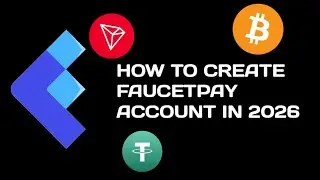 How to create faucetpay account (English)
