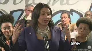 London Breed Makes First Appearance As Acting Mayor
