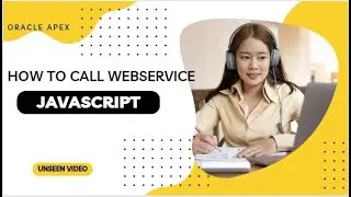 Oracle APEX - Call Webservice Using JavaScript #oracle #oracleapex #apex