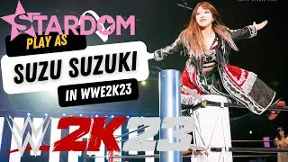 WWE2K23 Community Showcase | Wrestling Prodigy Suzu Suzuki | Moveset, Entrance, RingGear