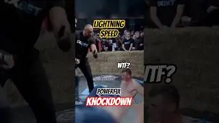 He Was Dropped With ONE Fast Punch..