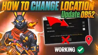 How to change free fire location 🤯 How to change state in free fire weapon glory 