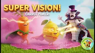 Супервидение Морковки! 🥕 Прорыв сквозь сладкий туман | Витаминный отряд