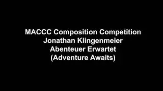 Klingenmeier: Abenteuer Erwartet (MACCC)