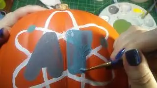 Pumpkin Painting for Anime Fusion 2020!