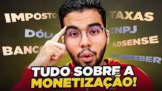 Tudo sobre como Funciona o PAGAMENTO do YouTube: Taxas, Impostos, CNPJ, Como Receber... (Adsense)