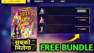 *New Year Event Free Rewards* | New Year Event In Free Fire 2023 | Free Rewards In Free Fire