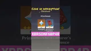 NEW CODE 3.3! REDEEM NOW!! MORE PRIMOS!!! #genshinimpact #shorts #primogems #event #code