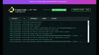 Functor Network Airdrop | Functor Network New Mining | Functor Network Early Phase Join