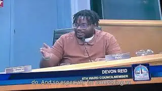 Alderperson Devon Reid Rejects Property Tax Increases!