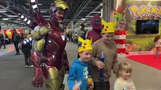 Comicon Vinter 2024 Stockholm friday 1 nov walkthrough by Superhjälteklubben