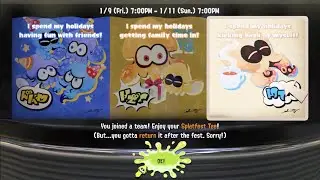 Splatoon 3: Frostyfest - Friends vs Family vs Solo Announcement 