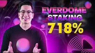 This is the most profitable STAKING ever 🚀 everdome staking