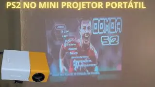 como ligar ps2 no mini projetor port&aacute;til yg300