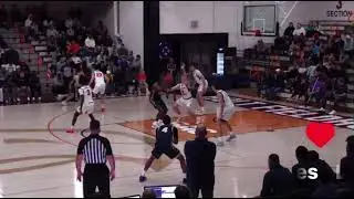 Aaron Hall II vs Carson Newman footage #dunk #basketballball #baskball #hoopstate 
