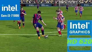 Fifa 15 Intel HD 620(Low End Pc) Benchmark