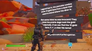 10 gold bars fortnite creative hub secret