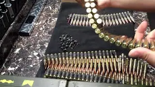 How to properly link ammo for the M60 Machine Gun