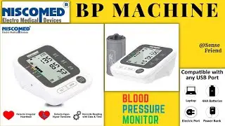 Best BP Monitor Machine For Home Use Demo | NISCOMED Blood Pressure Machine Review & Demo