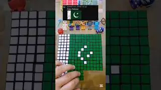 Making PAKISTAN 🇵🇰 FLAG!
