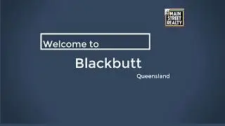 Check out the town of Blackbutt!