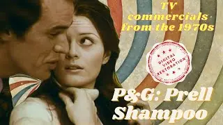 TV commercials from the 1970s - P&G: Prell Shampoo. Made a digital video restoration for you!