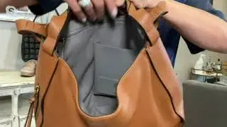 Vince Camuto Pebbled Leather Hobo - Hayes on QVC
