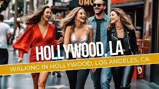 Walking in Hollywood, LA | Walk of Fame | Wax Museum | Hollywood Movies Stars