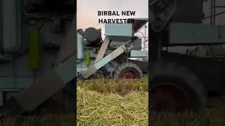BIRBAL company ki new harvester👌👌 #farming #agriculture #kisan #jattlife #indianfarmer # viral