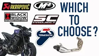 Yamaha MT09 (FZ09) Exhaust Comparison | Which is best?
