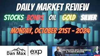 Daily Market Review - October 21st, 2024 | Stocks, Oil, Bonds, Gold & Silver Analysis