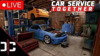 🔴LIVE - Car Service Together - Co-op Mechanic Shop, What Can go Wrong