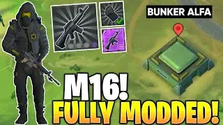 BEST M16 MODS TO CLEAR ALL BUNKER ALFA FLOORS EASILY! (Op damage) - Last Day on Earth: Survival