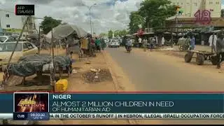 Unicef says more than 2 million children in need of humanitarian aid in Niger