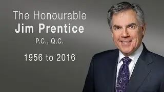 State memorial for former Alberta Premier Jim Prentice - October 28, 2016