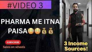 Pharma Sales Me Kitna Paisa Milta Hai? Freshers Ki Real Income Breakdown | SALESONWHEELS