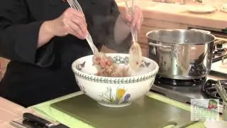 Quick Tip - Turkey Sausage Farro Pasta