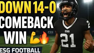 Down 14-0 ➝ Big Comeback 💪🏽 | ESG Football Trash Talk Gets Real 😂
