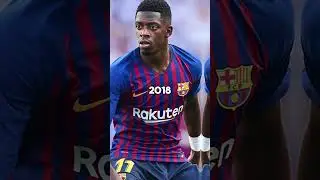 Dembele evolution 2007-2024 #football #dembele #barcelona #psg