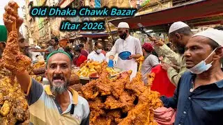 Old Dhaka Chawk Bazar iftar 2026.